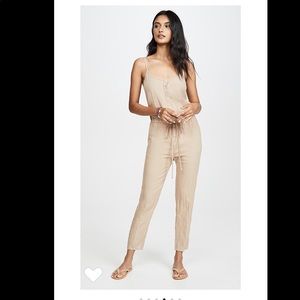 Enza Costa linen Jumpsuit size SM/0